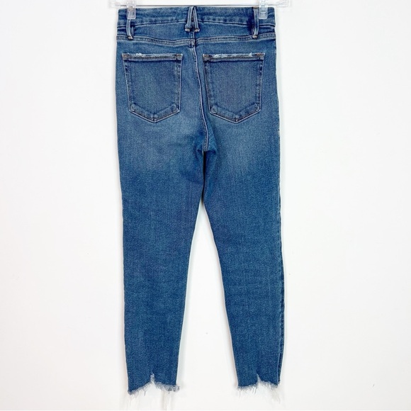 GOOD AMERICAN SKINNY HIGH RISE JEANS WOMENS SZ 2/26 - Picture 4 of 5